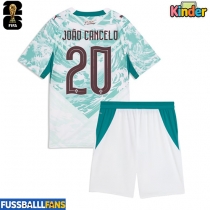 Portugal Joao Cancelo #20 Auswärts Trikotsatz Kinder WM 2026 Kurzarm (+ Kurze Hosen)